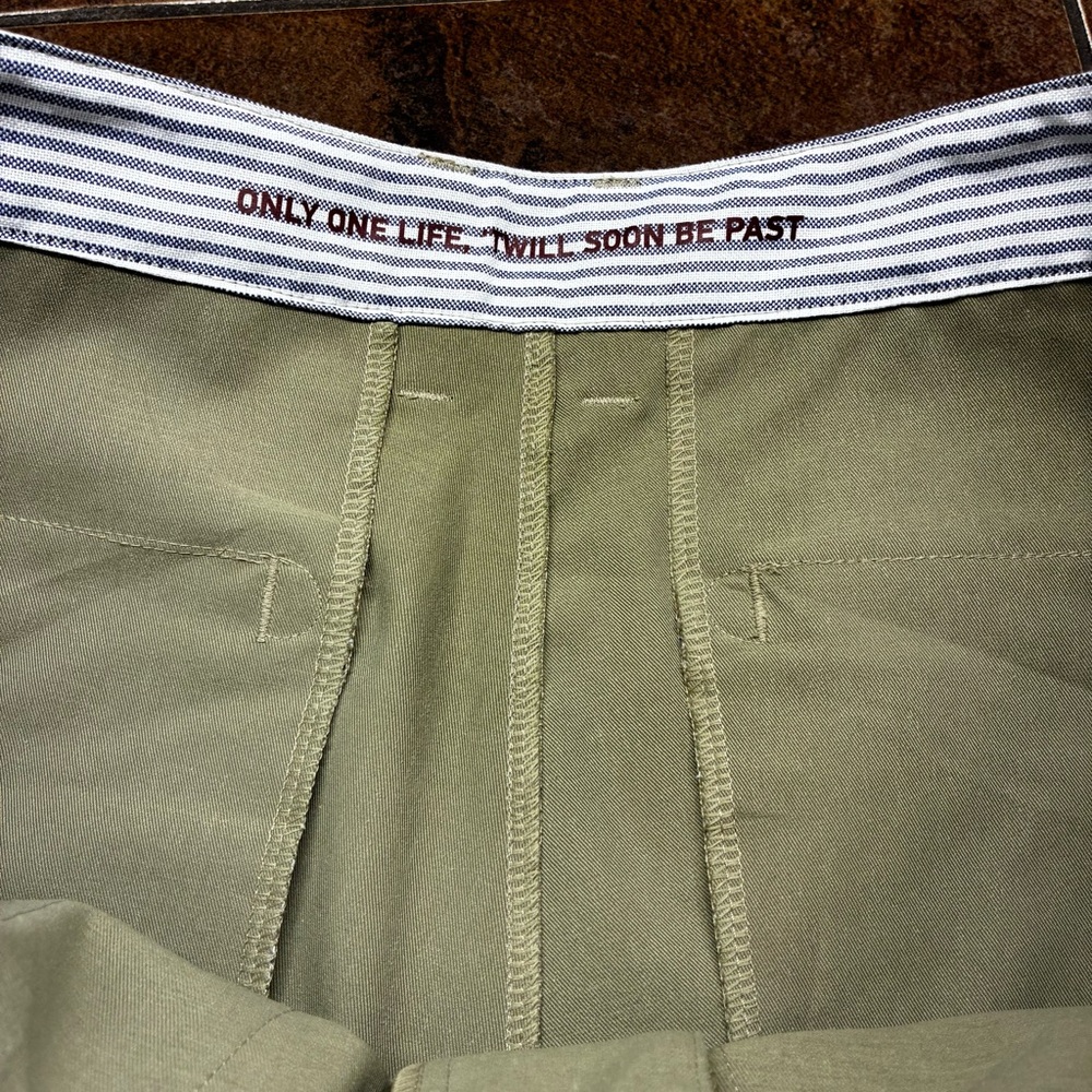 Rhone Mens Tan Chino Pants Size 32 - Picture 3 of 9